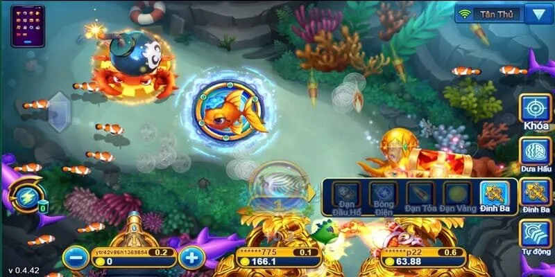 Game có nhiều loài sinh vật phong phú, đa dạng với thưởng cao
