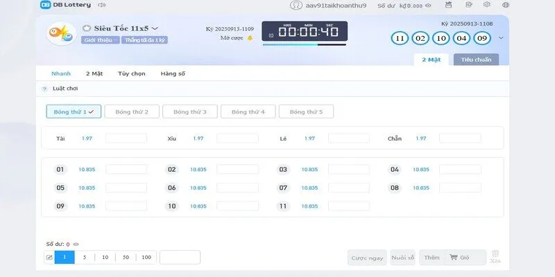 Xổ Số Siêu Tốc - Quay Thưởng Nhanh Phát Tài Siêu Tốc 2025